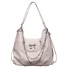 Bolso Bandolera Multifuncional de Lunares para Mujer 2026 Nuevo Verano Exquisito Bolso de Hombro para el Trabajo Mochila de Gran Capacidad