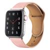 Adecuado para Correa de Cuero Genuino para Apple Watch iWatch S11 Estilo de Negocios Hebilla Inversa Correa de Reloj de Piel de Vaca de Primera Capa con un Solo Pasador
