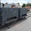 Contêineres com Descarga Inferior Fornecidos de Fábrica, Caixas de Material Autodescarregáveis, Caixas de Material para Caminhão de Plataforma Fácil de Usar