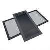 120*240 filtro de chasis de fuente de alimentación cubierta antipolvo chasis magnético ventilador red antipolvo PVC red antipolvo