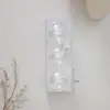 Sinfonía Navideña Set de Bolas Transparentes Adornos para Árbol de Navidad DIY Diseño de Escena Atmósfera Decoración Festiva Listo en Stock