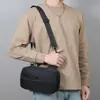 2026 Nueva Bolsa Casual de Hombro para Negocios para Hombres, Bolso Cruzado de Moda para Viajes Diarios, Deportes, Ciclismo, Bolso Casual de Color Sólido