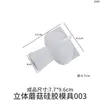Molde de Silicona DIY de Resina de Cristal de Amapola Molde para Adorno de Hongo 3D Arte de Jardín Hecho a Mano