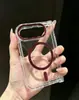 Adequado para Capa de Celular Magnética Duo para iPhone com Dobradiça Acrílica Duas em Uma 90% de Desconto Empilhável Apple Iphone18