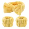 Popular Set de Diademas de Amazon para Mujer, Pulsera Impermeable para Lavarse la Cara, Diadema Sencilla de Moño, Aro para el Cabello, Accesorios para el Cabello