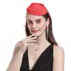 Novia Coreana Stewardess Sombrero de Copa Pasador Accesorios para el Cabello Lazo de Perla Sombrero de Regalo para Dama Velos Europeos y Americanos Amazon