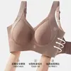 25 Estilo Quente Transfronteiriço Lingerie Sem Costura para Seios Grandes, Seios Pequenos, Push-Up, Sem Aro, Colete Retrator de Seios, Sutiã Push-Up Feminino