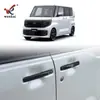 Adecuado para Nissan 25 Roox Moldura de Manija de Puerta Modificada Cubierta Protectora Decorativa Exterior de Manija de Puerta de ABS