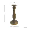 Candelabro de hierro forjado Portavelas retro europeo Portavelas de Amazon Decoración de boda Soporte para velas Cena a la luz de las velas
