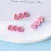 Dulce amor diamante estrella de cinco puntas accesorios de joyería funda para teléfono móvil accesorios para el cabello zapatos con agujeros material diy al por mayor pj1284