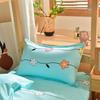 Funda de almohada de algodón puro Funda para relleno de almohada Funda de almohada 100% algodón Dormitorio de estudiante Algodón agradable a la piel Funda de almohada tipo sobre Tamaño grande Ropa de cama