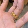 Plata Esterlina S925 Mismo Estilo Estilo Palacio Con Incrustaciones de Diamantes Industria Pesada Anillo de Serpiente de Flor de Lirio Medieval para Mujer Lujo Ligero Sentido de Alta Gama Dedo Índice