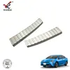 Adequado para Toyota Prius Série 50 2019 Modificado Especial Para-choque Traseiro de Aço Inoxidável Protetor Anti-Atrito