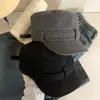 Boina Negra Retro de Mezclilla Estilo Coreano para Mujer, Lavada y Versátil, Gorra de Pico de Nicho, Circunferencia de Cabeza Grande, Sombrero Adelgazante, Moderno