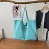 2026 Nuevo Estilo Coreano Bolso de Lona de Gran Capacidad Casual de un Solo Hombro Bolso Tote para Estudiantes y Viajes Diarios Bolso de Mano de Gran Capacidad para Mujeres
