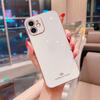 Adecuado para Funda de Teléfono Móvil Apple 14Pro Galvanoplastia Iphone13 Lente Todo Incluido 12 Silicona Xr Cubierta Protectora 78P Antideslizante