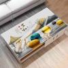 Nuevo Mantel 3D Impermeable y a Prueba de Aceite Lavado Libre PVC Engrosado Resistente a la Suciedad y Duradero Estilo Chino Mantel para Mesa de Comedor Mantel para Mesa de Centro Anti-escaldaduras