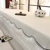 Tapete de Janela Francesa Leve de Luxo 2025 Novo Tapete de Varanda Personalizável Antiderrapante Tapete para Parapeito de Janela de Quarto