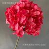 256 peças de flores de simulação de hortênsia grande criptografadas para fundo de casamento, decoração de bola de flores de parede, diâmetro de 20 cm, hortênsia floral