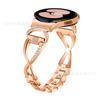 Para Samsung galaxy Watch 5 PRO45MM Cuerno Grande X Metal Diamante Correa de Reloj watch4