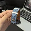 Adecuado para Huawei Gt7 Calavera Cruzada Correa de Reloj Watch6Pro Moda y Versátil Correa de Muñeca de Mezclilla Personalizada Correa de Reloj