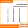 Coluna de Aço Inoxidável Personalizada pelo Fabricante para Casa Aço Inoxidável 304 Corrimão de Escada Decoração para Casa Coluna de Escada Guarda-corpo de Varanda
