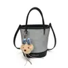 Yuezi 2026 Verano Nuevo Vintage Moda de Mujer de Moda Versátil Bolso Cruzado Clásico Súper Popular Bolso Cubo para Mujer