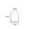 Jarrón de vidrio transparente de borosilicato transfronterizo, florero que levanta el agua, máquina para arreglos florales, decoración de mesa de comedor de hotel.