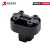 Dt15-2Pb Conector Automotivo 2 Furos Preto Base de Pino Reto Conector à Prova d'Água Plugue Macho e Fêmea para Chicote Elétrico