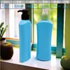 Frasco Plano Personalizado 220ml HDPE Água Demaquilante Frasco Plástico Tonificação Envase