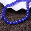 Cristal contas soltas Blue Cat's Eye Stone contas soltas DIY joias artesanais acessórios material olho de gato produtos semiacabados atacado