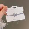 Pulsera de Mariposa Brillante Estilo Hada Estilo Ins Verano Qiao Xiya Exquisita Cuerda de Mano Estilo Influencer de Internet