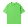 Camiseta de cuello redondo de algodón grueso, camiseta publicitaria personalizada, camiseta cultural personalizada, ropa de clase, camiseta interior bordada de color sólido estampada, venta al por mayor