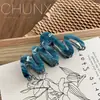 Grampo de Cabelo de Ácido Acético de Alta Qualidade Feminino 2024 Novo Clipe de Metal para Prender Cabelo Clipe de Tubarão com Design Elegante de Nicho