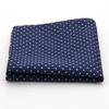 Venta de fábrica en stock Moda accesorios para traje de hombre pañuelo cuadrado bufanda 1200 agujas poliéster seda vestido bolsillo toalla