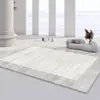 Tapete estilo creme para sala de estar, hall de entrada, porta de banheiro, tapete para pés de quarto, resistente à sujeira, resistente ao desgaste, antiderrapante, fácil de limpar