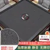 Mantel de Mahjong, Accesorios de Mantel para Máquina Automática de Mahjong, Diseño de Piel de Vaca, Engrosado, Sin Fichas Impresas, Tapete de Tela de Mahjong para Mesa