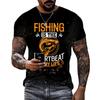 2025 Verano Transfronterizo 3D Color Puro Graffiti Estilo Resort Ropa Suelta y Cómoda Adulto Hombre y Mujer Camiseta de Manga Corta Cuello Redondo