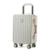Maleta de Mano Minimalista de Lujo de 20 Pulgadas con Cerradura de Combinación TSA, Ruedas Giratorias y Asa Telescópica para Viajes de Negocios