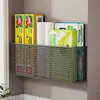 Caja de almacenamiento ultraestrecha para el interior de las puertas de los armarios, estante de mesita de noche, almacenamiento en la puerta del armario, almacenamiento detrás de la puerta, montado en la pared