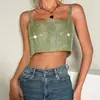 AYJ Fabricante de Origen Amazon Transfronterizo Europeo y Americano AliExpress Camisola Sexy de Malla con Pedrería Y21094