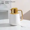 Garrafa térmica de grande capacidade garrafa térmica doméstica garrafa para aquecer sala de estar garrafa térmica de vidro garrafa de água para escritório cafeteira