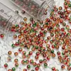 Cuentas de Explosión Agrietada Hielo Floral de 8 mm Cuentas Sueltas Pulsera Antigua Collar Pasador Accesorios DIY Cuentas Agrietadas de Explosión de Vidrio