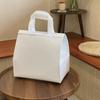 Bolsa de Empaque Tridimensional de Tela No Tejida para Comida para Llevar, Bolsa Tote Aislada y que Mantiene el Frío para Té de Leche, Café, Taza Individual, Taza Doble, Bolsa para Cuatro Tazas