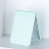 Espejo de bolsillo plegable portátil al por mayor sin luz cuadrado Mini pequeño lindo portátil espejo de regalo