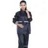 Conjunto de Impermeable y Pantalón de Lluvia para Lluvia Fuerte, Nuevo PVC Grueso Transpirable, Adecuado para Reparto, Exteriores, Ciclismo para Hombres y Mujeres