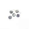 Jingde Joyería Concha de Abulón Natural Trébol de Cuatro Hojas Forma de Gota de Agua Cuentas Concha Cuentas Sueltas Accesorios de Joyería Colgante de Collar
