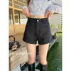 GS.BOM COMEÇO Outono Inicial Estilo Coreano Retrô Poá Versátil Emagrecedor Casual Temperamento Shorts Jeans D6225W