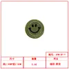 Bolsa Redonda de Emoticonos Tela Bordada Pegatinas Cara Sonriente Accesorios para Ropa Caja Decoración Parche para Gorra Pegatinas Fábrica Stock Listo Venta al por Mayor