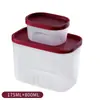 Conjunto de Caixas de Conservação de Grau Alimentício Mais Vendido Transfronteiriço, Caixa de Armazenamento Refrigerador Aquecível, Caixa de Vedação para Frutas